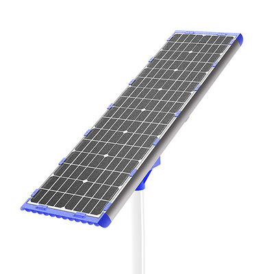 Todos em luzes de uma rua solares do diodo emissor de luz 80W fazem sinal ao controle de tempo de sensor